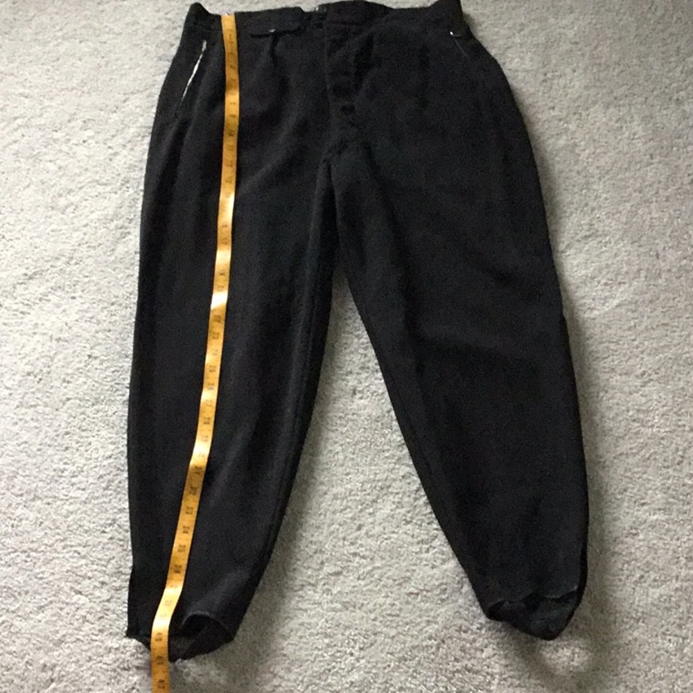 Vintage European men’s BLACK WOOL SKI PANTS* 32/34. - Picture 5 of 12